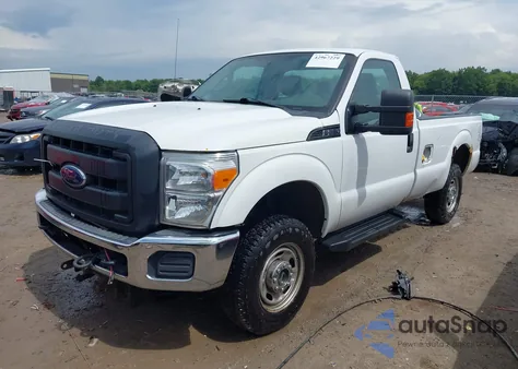 2012 Ford F-250 Xl from USA, damaged, VIN 1FTBF2B64CEC86401